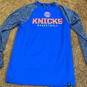 New York Knicks Mens Medium Long Sleeve Shirt Fanatics